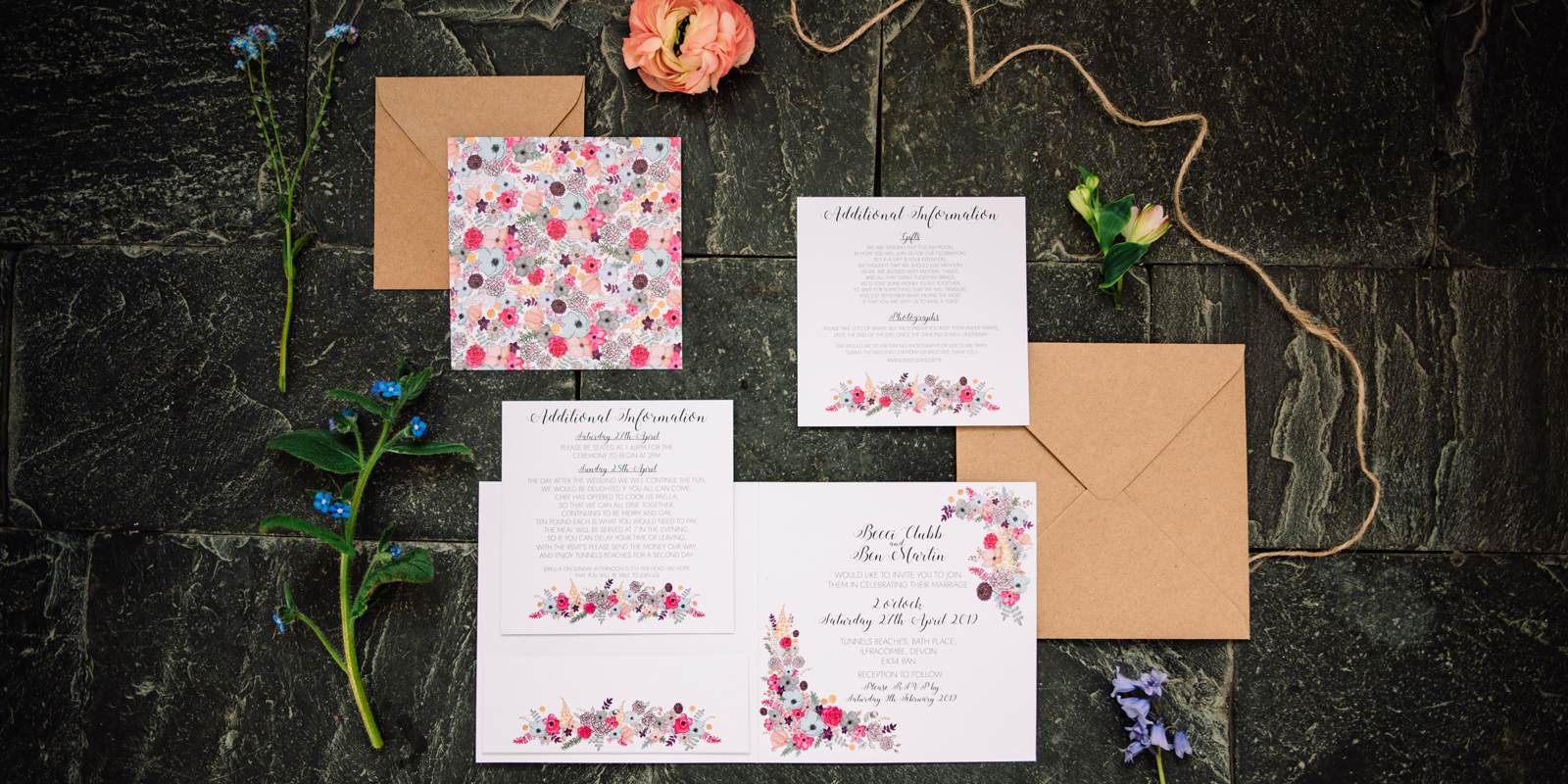 The Alice Wedding Stationery Collection